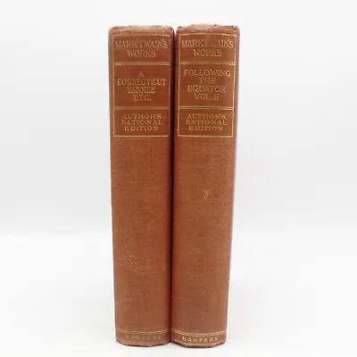 The Writings Of Mark Twain Vols VI And XVI 1899 Author's National Edition  • $24.79