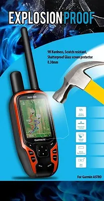 New Garmin Astro 320 GPS Handheld Explosion Proof Screen Protector • $17.99