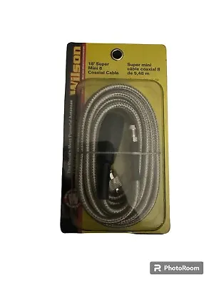 Wilson 305-830 18 Foot Super Mini 8 RG8X Antenna Coax Cable PL259- FME Connector • $34.50