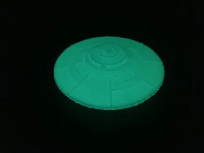 UFO Flying Saucer Alien Space Ship - HO Scale 1:87 - GLOW In The DARK!  Area 51? • $16.93