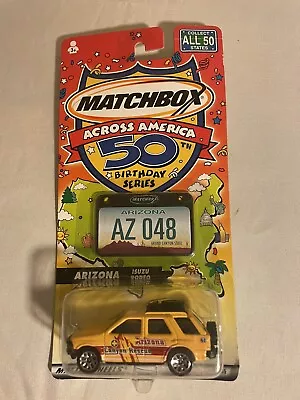 Arizona Isuzu Rodeo Matchbox Across America 50th Birthday Series 2001 Sealed • $5.99