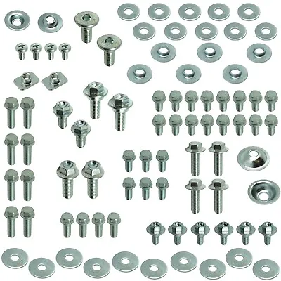 Kx Plastic Bodywork Bolt Kit Kawasaki Kx60 Kx65 Kx80 Kx85 Kx125 Kx250 Kx500 • $24.99