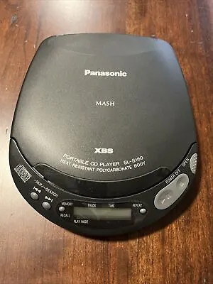 Panasonic MASH XBS SL-S160 Walkman Portable CD Player Vintage • $13.99