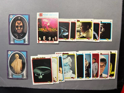 $0.99 • Buy Star Trek Trading Cards 1979. 15 Cards And 2 Stickers