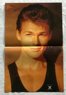 Morten Harket A-Ha + Climie Fisher Vintage 1980s Magazine Poster 28x40cm • $14.99