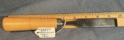 D.R.Barton Rochester NY 19mm Wood Chisel • $5.99