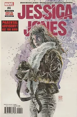 Jessica Jones #4 (2016) Bendis / Gaydos ~ David Mack Variant ~ Unread Nm • $3