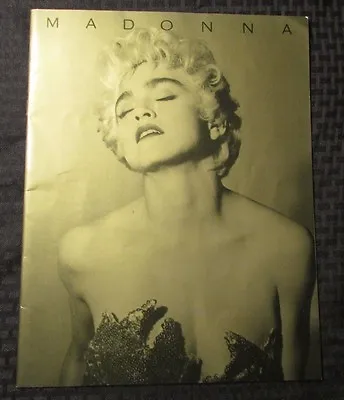 1987 MADONNA Who's That Girl Tour Program FVF Japanese • $49.25