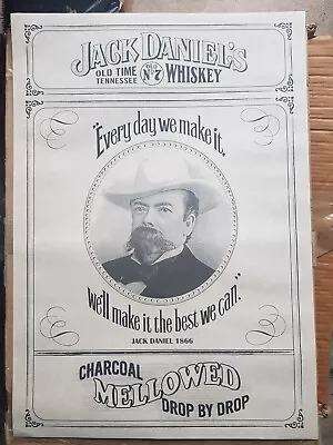 Jack Daniels Poster Brand New 590x420mm • $25