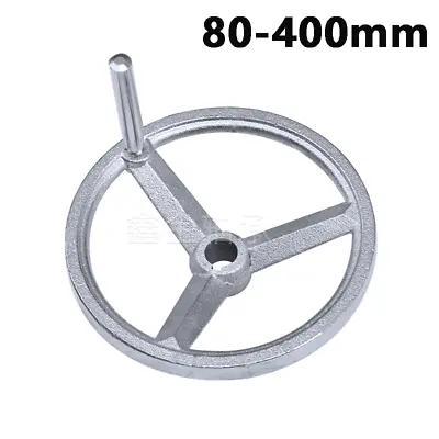 £8.39 • Buy 80-400mm Three Spoke Hand Wheel Square Edge Handwheel For Milling Machine Lathe