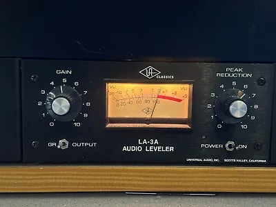 Universal Audio LA-3A Leveling Amplifier Compressor LA-3A Vintage Rare • $3295
