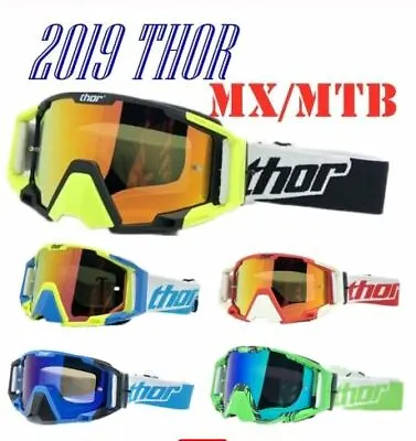 THOR Motocross Googles  MX Off Road Dirt Bike Motorcycle Helmets Goggles • $44