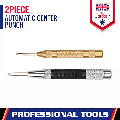 125mm/155mm Automatic Centre Punch Adjustable Spring Loaded Metal Drill Tool • $5.78