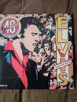 Elvis Presley - 40 Greatest. 12  Dlp. 1978 Uk Pink Pressing On Rca. 33rpm. Exc. • $42
