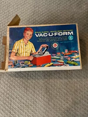 Vac-U-Form - Vintage Mattel Toy With Accessories And Plastic Sheets • $36