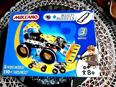  Meccano Multi Models 3 Models 2520. Checked & Complete - See Photos - Age 8+ • £5.99