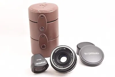 Voigtlander Color-skopar 35mm F2.5 Lens With 35mm Viewfinder #9010329 Kjm 230710 • $437
