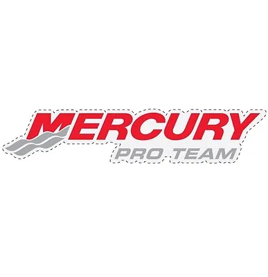 Mercury Outboard Parts  Pro Team  Red & Gray - White Background Decal  Sticker • $12.95