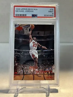 1998 Upper Deck MJX Timepieces Michael Jordan #75 Red • $69