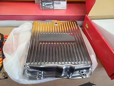 Racing Power R8493 Auto Transmission Oil Pan Polished Aluminum 700r4/4L60E • $70