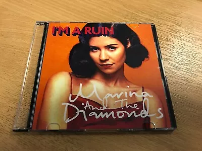 Marina & The Diamonds - Im A Ruin - New Warner Benelux Cd Promo In Jewel Case • £7.99