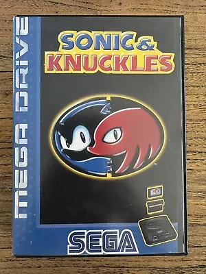Sonic & Knuckles Sega Mega Drive With Manual🔥NICE CONDITION🔥PLEASE READ🔥 • $149