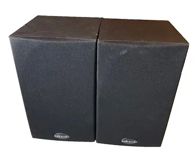 Vintage Quality Polk Audio R10 Small Compact Bookshelf Speakers Wired 100 Watts • $97.15