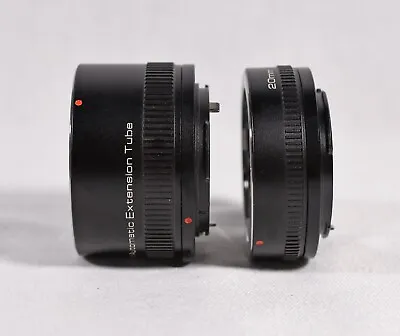 Vivitar Extension Tubs: AT-21 36mm And A 20mm W/Olympus OM Mount • $12.50