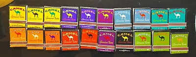 20 Vintage Used And Unused 1990's Camel Cigarettes Matchbooks Matches • $18.99