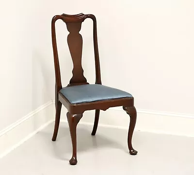 HICKORY CHAIR Solid Mahogany Queen Anne Style Dining Side Chair • $395