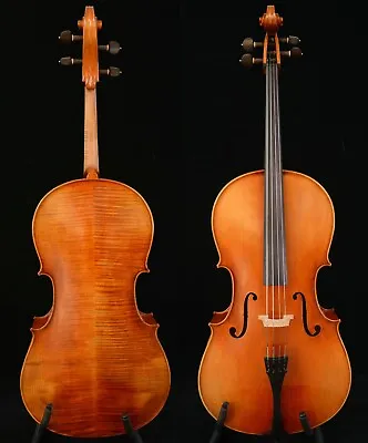 Rare 7/8 Cello Master's Own Work 200-year Old Spruce No.W014 • $2599