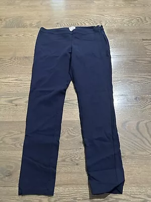 Merona Women Dark Blue Dress Pants 12 Stretch Extensible • $11