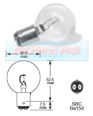 Ring R005 12v Volt 36w Sbc Ba15d Headlight Headlamp Bulb • £6.95