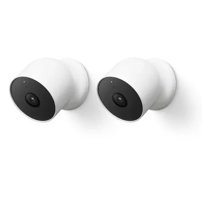 Google Nest Cam Wireless Camera GA01894-AU - 2 Pack • $488.99
