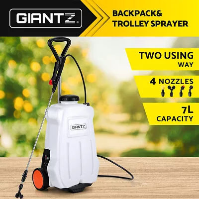 Giantz Weed Sprayer Electric 20L Backpack Trolley Pesticide Spray Farm Garden • $128.95