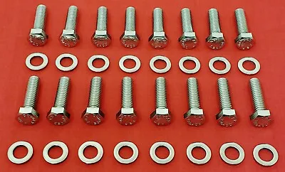 Ford Fe Stock Exhaust Manifold Bolt Kit 352 360 390 406 427 428 Engine Stainless • $35.41
