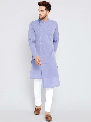 £21.59 • Buy Fashion Shirt Mens Short Sleeve Kurta Cotton Indian Clothing Plus Sizes S-7XL