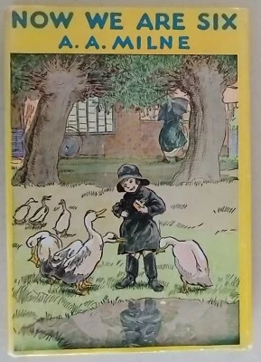 $11.50 • Buy Now We Are Six By A A Milne 1950 HC/DJ Illustrated E. H. Shepard Winnie The Pooh