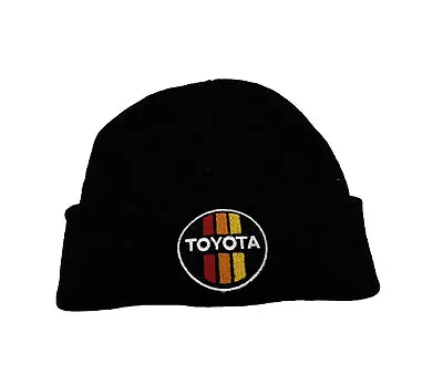 Toyota Embroidered Beanie Teq Jdm Trd Celica Corolla Land Cruiser Ae86 Supra Mr2 • $19.99