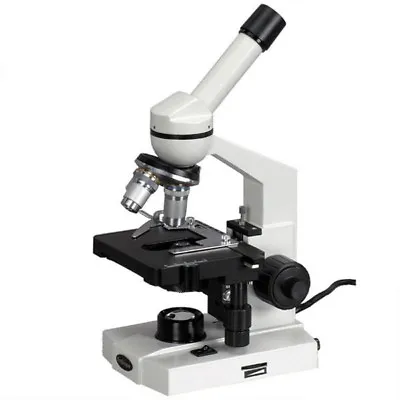 AmScope 40X-2000X Monocular Biological Microscope • $373.64