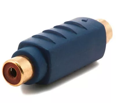 Monoprice 4119 Gold Plated S-Video (VHS) Male To RCA Female Adapter - Pack Of 10 • $19.95