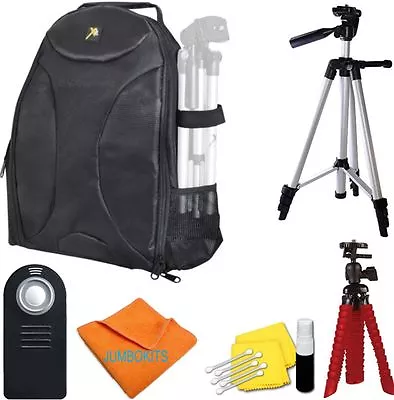 50  Vivitar Tripod + 7  Tripod + Backpack + Remote For Nikon D3400 D5600 D5500 • $38.99