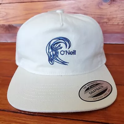 O’Neill Surf Hat Men’s Adjustable Snapback Surfing Blue Beige New • $22.95