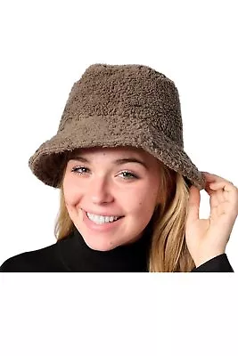 Koolaburra Sherpa Bucket Hat Morel • $21.99