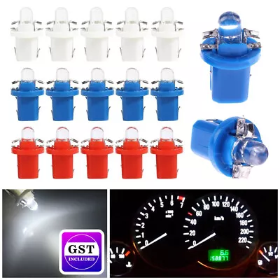 10/20PCS T5 B8.5D  1smd LED Car Instrument Dashboard Light Bulbs • $6.12