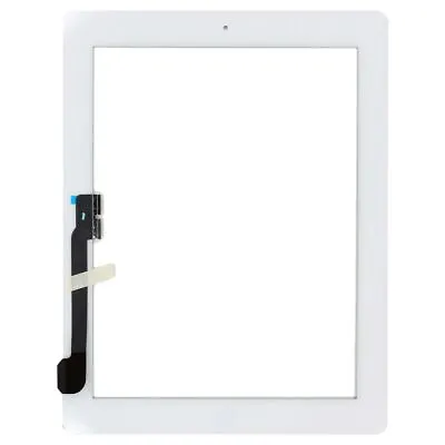 IPad 3 Replacement Touch Screen Digitizer With Home Button Assembly (White) UK • £7.49