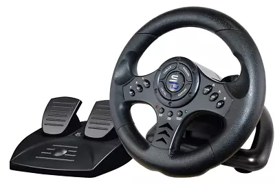 £80.95 • Buy Xbox One Steering Wheel&Pedal Set Gaming Racing Driving Simulator PS4 PS3 UK New