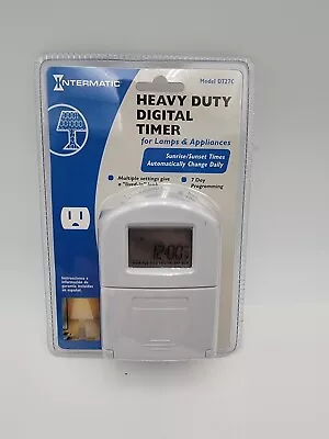 NEW Intermatic Heavy Duty Timer For Lamps & Accessories Model DT27C KK#111 • $22.95