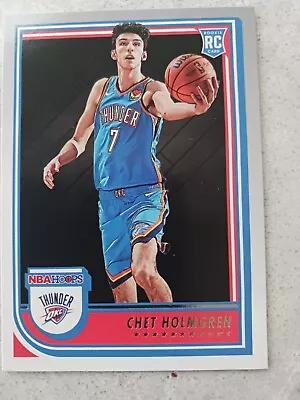 2022-23 Panini NBA Hoops CHET HOLMGREN RC CARD NUMBER 232 OKC THUNDER  • $1