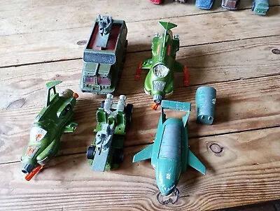 Dinky Job Lot  UFO Interceptor (2) Galactic War CharriotShado 2 Thunderbird 2 • $19.74